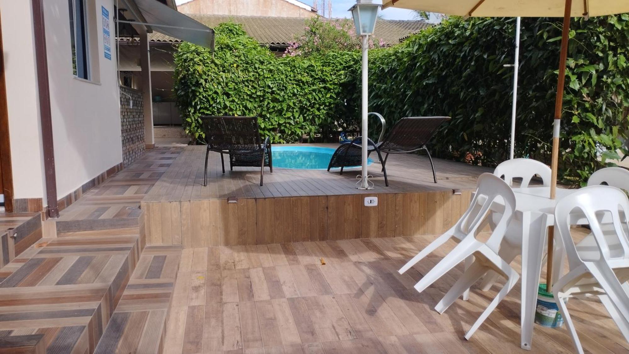 Casa C/ Piscina E Area Gourmet, 5 Min Da Praia. กวาราปารี ภายนอก รูปภาพ