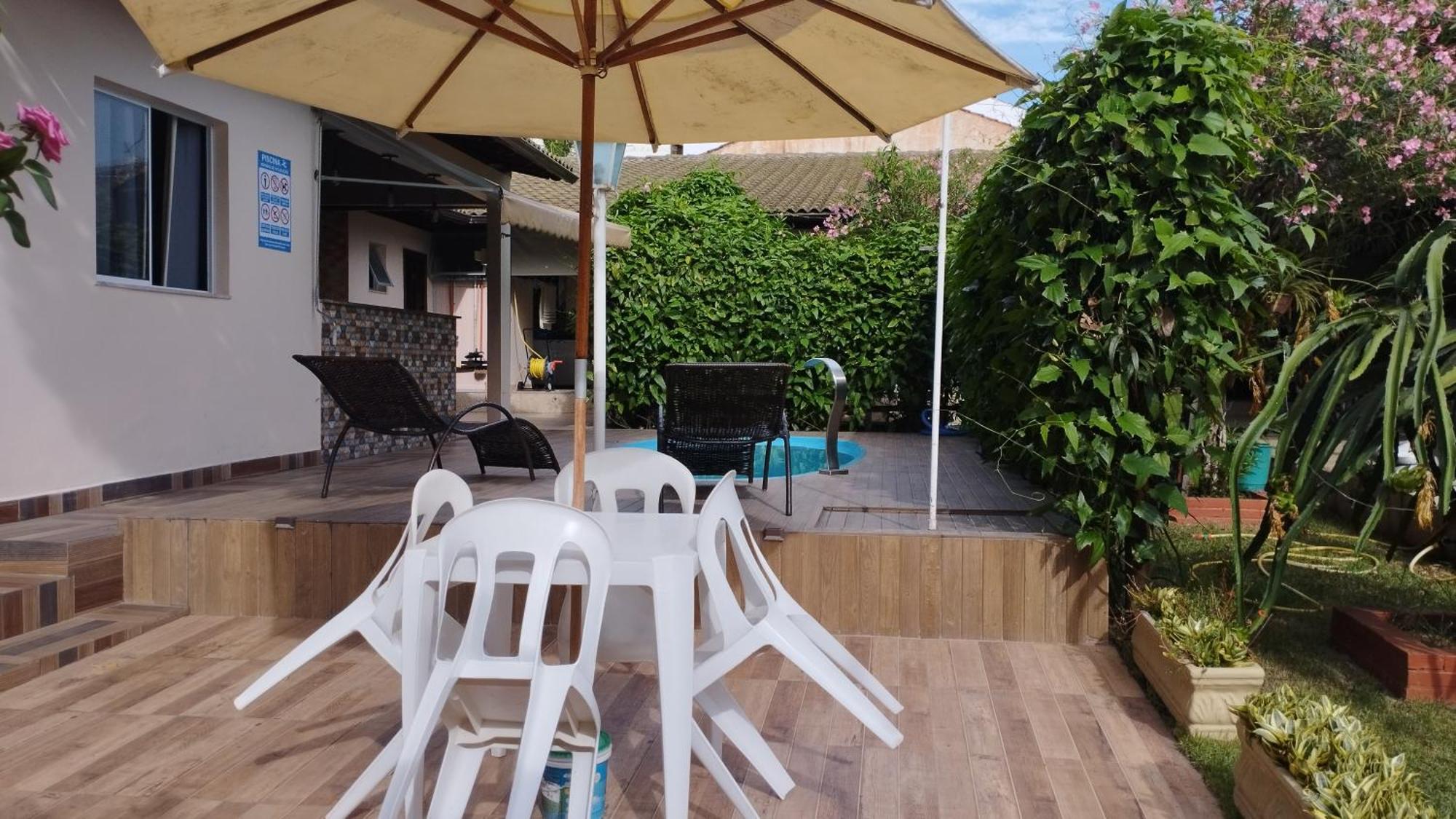 Casa C/ Piscina E Area Gourmet, 5 Min Da Praia. กวาราปารี ภายนอก รูปภาพ