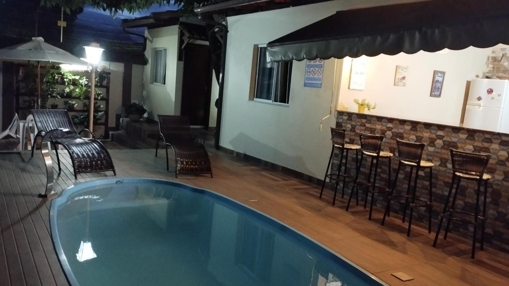 Casa C/ Piscina E Area Gourmet, 5 Min Da Praia. กวาราปารี ภายนอก รูปภาพ