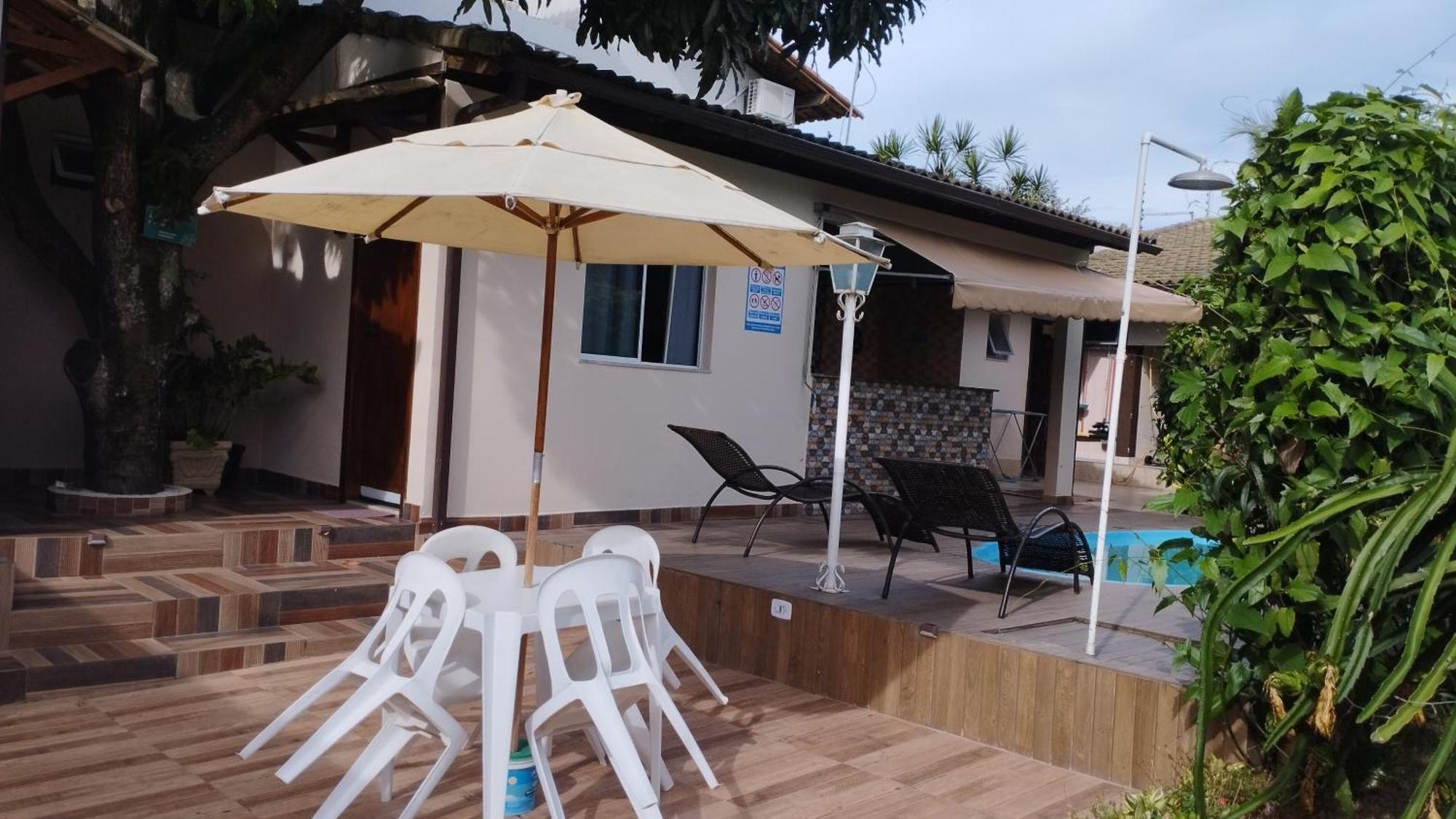 Casa C/ Piscina E Area Gourmet, 5 Min Da Praia. กวาราปารี ภายนอก รูปภาพ